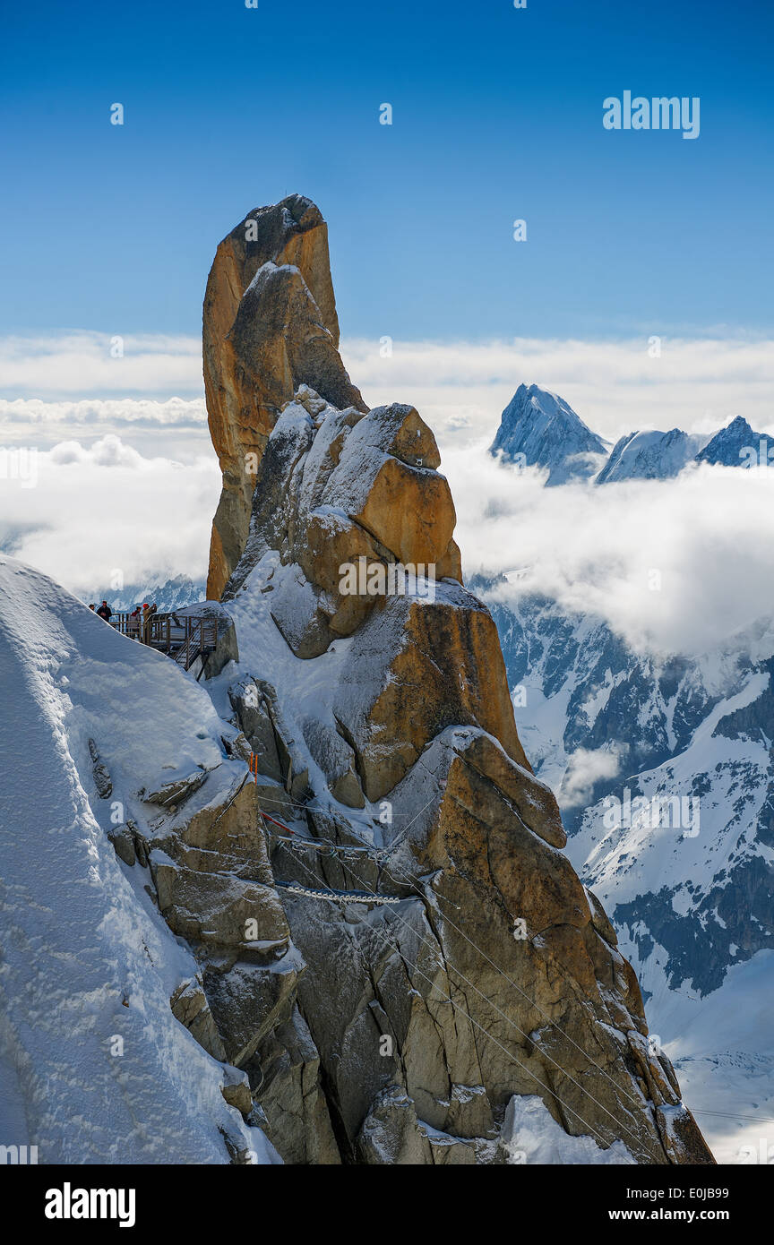 Mont blanc in France Stock Photo