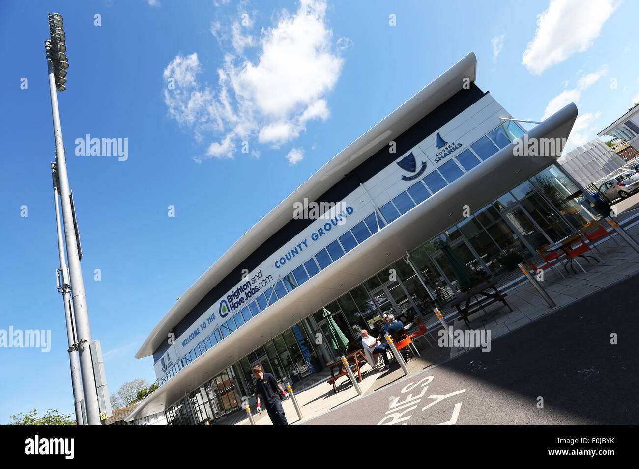 A View Of The Ground During The Royal London One Day Cup At The 1st Central County Ground, Hove