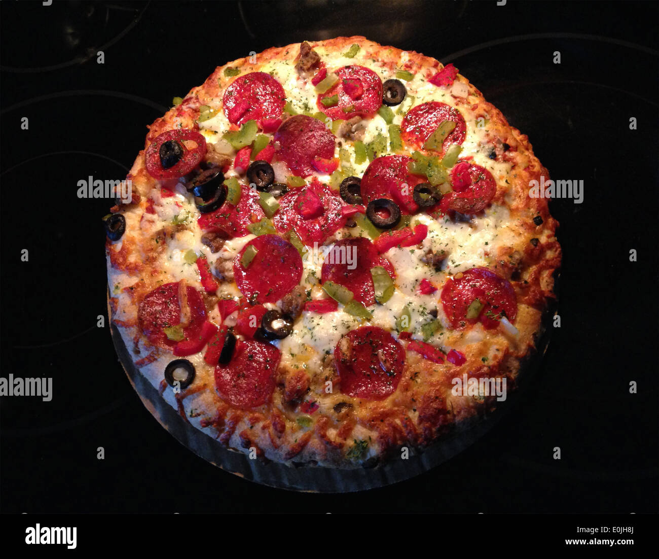 Pizza. Stock Photo