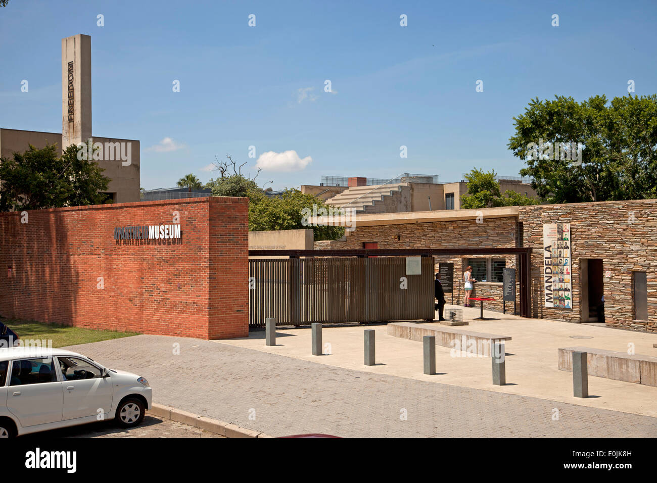 modern Architecture of the Apartheid Museum Johannesburg, Gauteng, South Africa, Africa Stock Photo