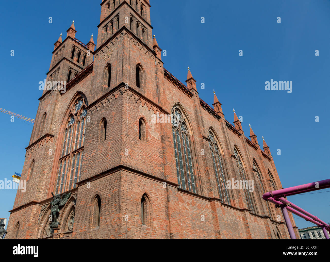Friedrichswerder Church, completed in 1701, is home to the Berlin