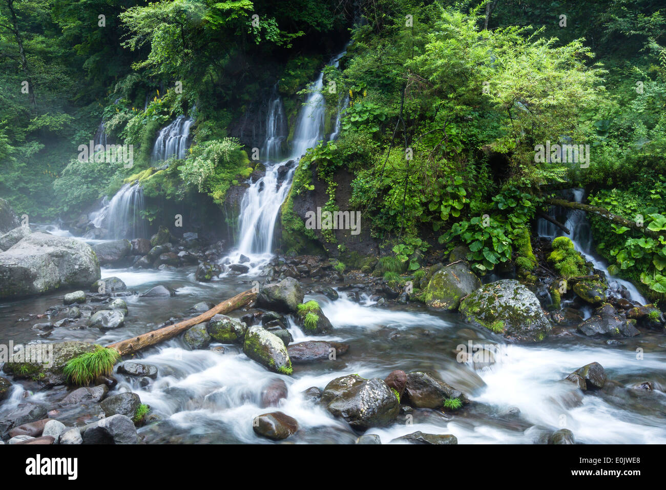 Doryu Waterfall in Yamanashi Prefecture, Japan Stock Photo