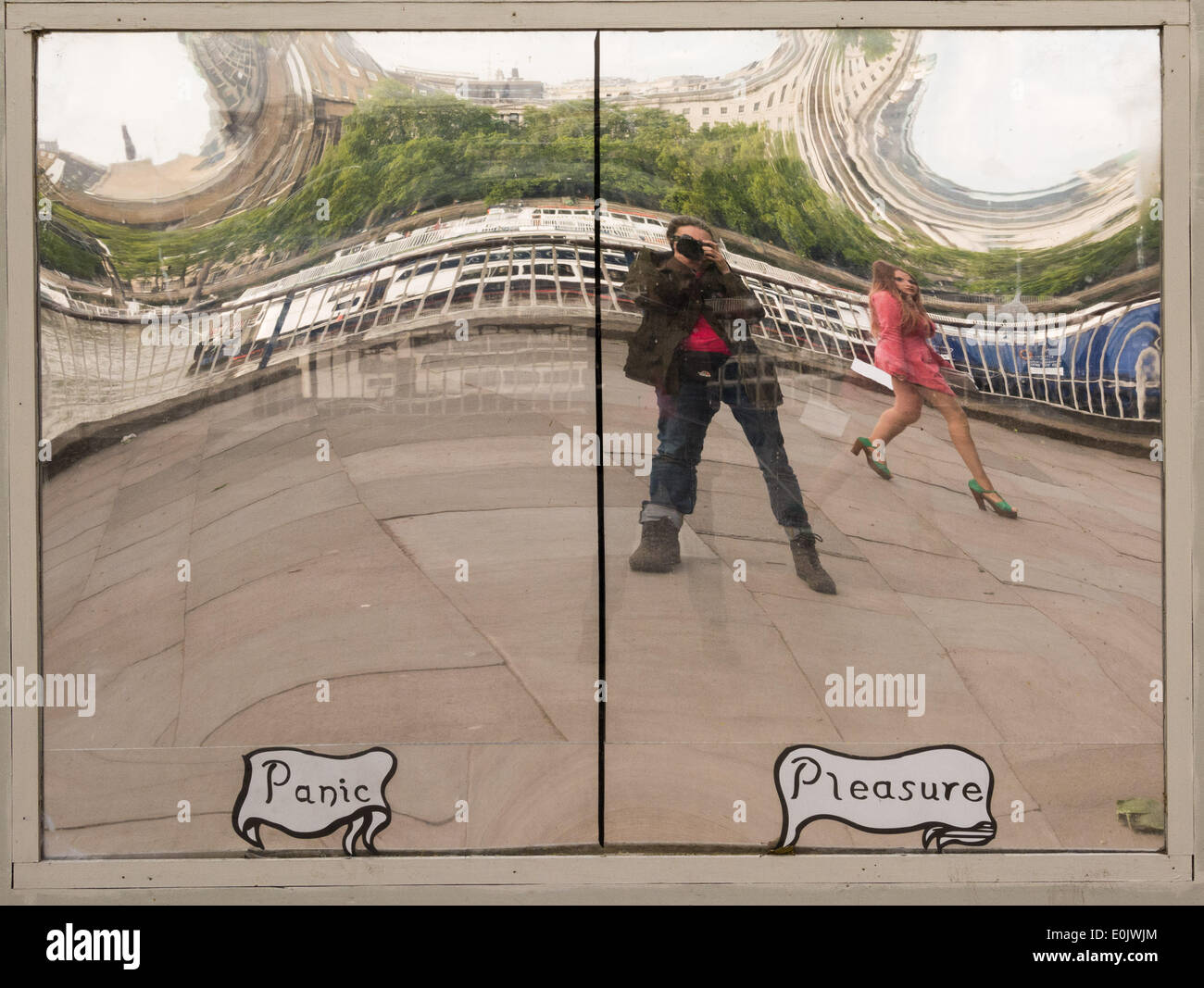 A distorting mirror hi-res stock photography and images - Alamy