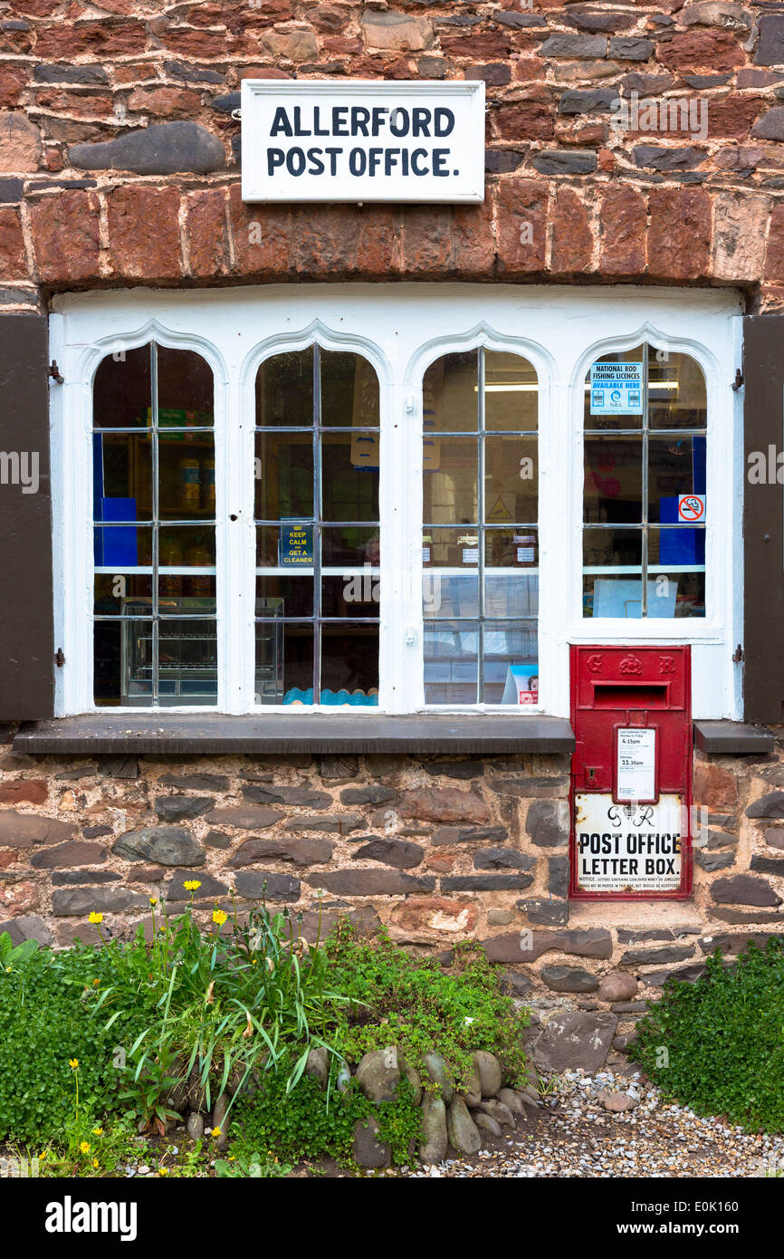 Allerford village post office hires stock photography and images Alamy