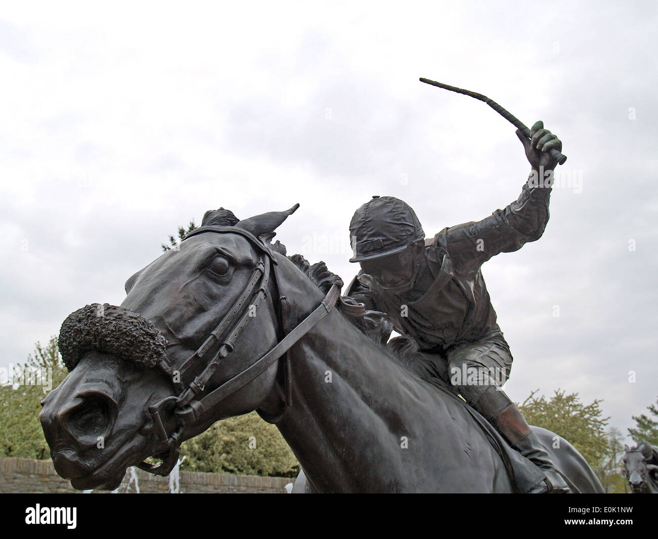 A bronze jockey at Thoroughbred Park,Lexington,Kentucky Stock Photo Alamy