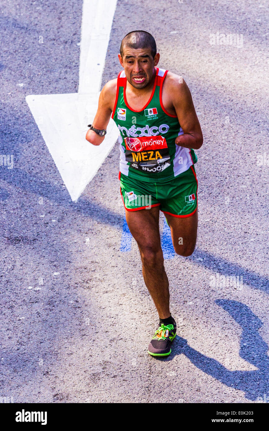 2014 London marathon Stock Photo