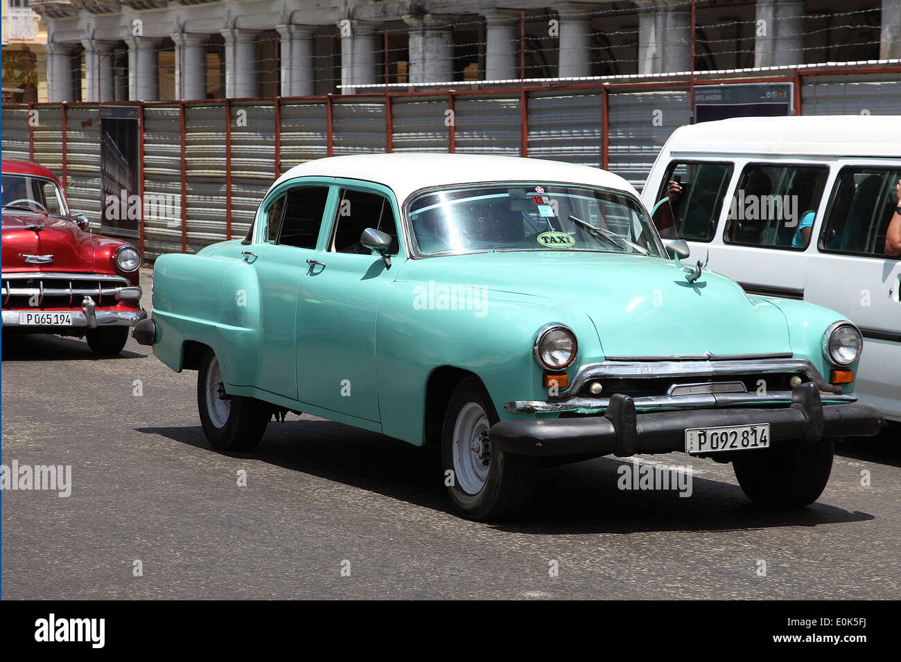 Classic American Cars In Cuba E0K5FJ 