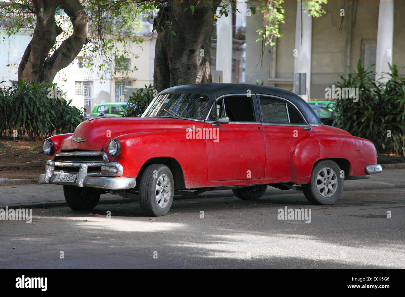 Classic American Cars In Cuba E0K5G6 