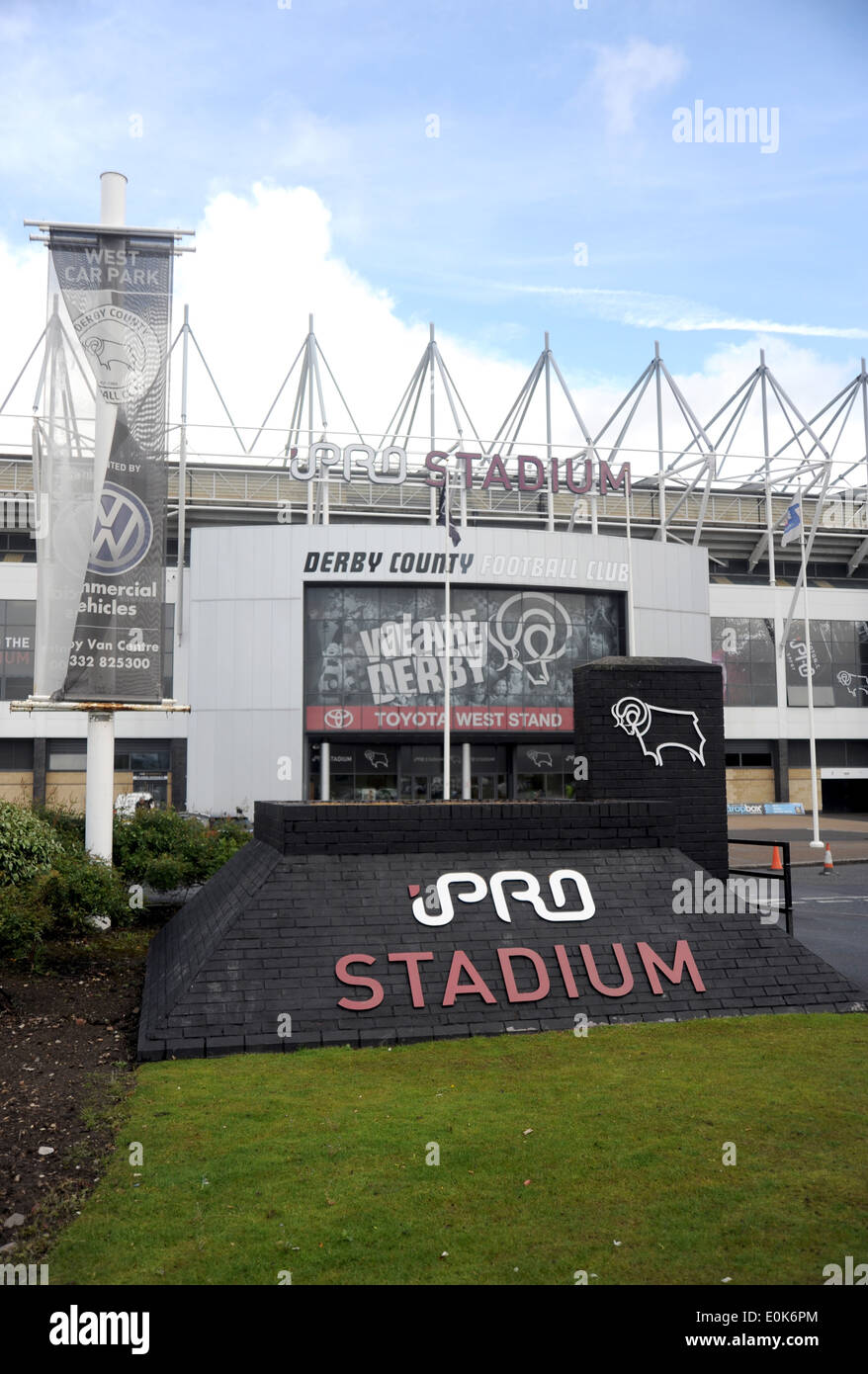Derby County Football club The iPRO Stadium Stock Photo