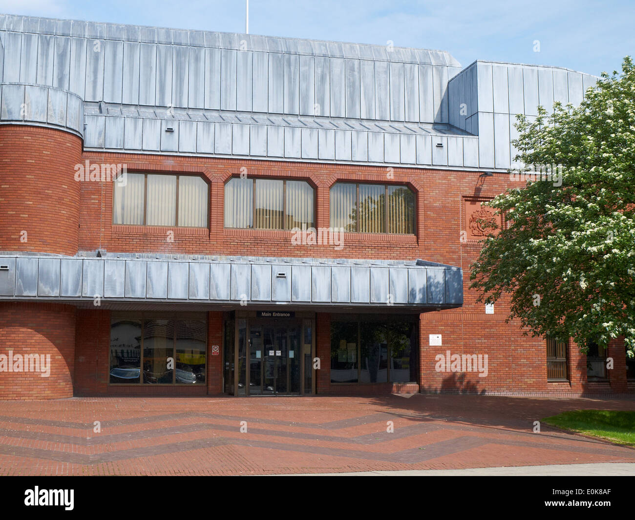 Stockport courthouse on Edward Street, Stockport UK Stock Photo Alamy