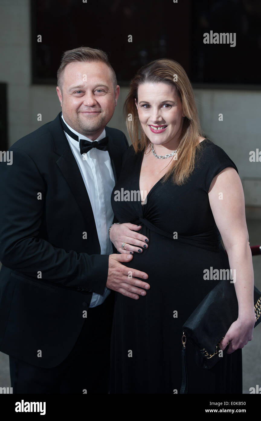 London, UK. 15th May, 2014. Craig Pearson and Sam Bailey arrive at the 2014 Caudwell Children's Butterfly Ball held at the Grosvenor House, on Thursday May 15, 2014. Credit:  Heloise/Alamy Live News Stock Photo