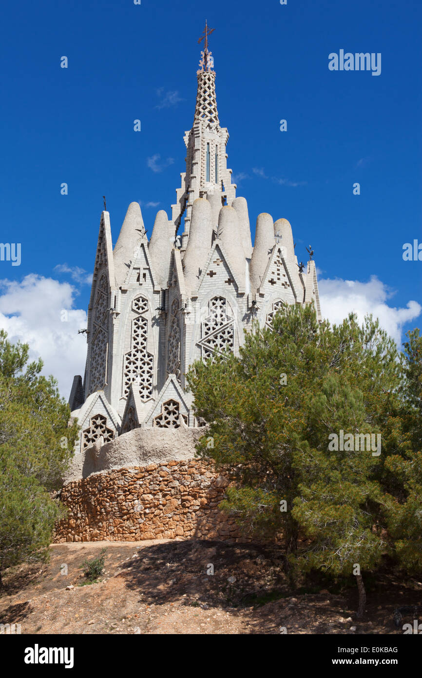 Sanctuary of Montserrat in Montferri, Tarragona, Catalonia. Stock Photo