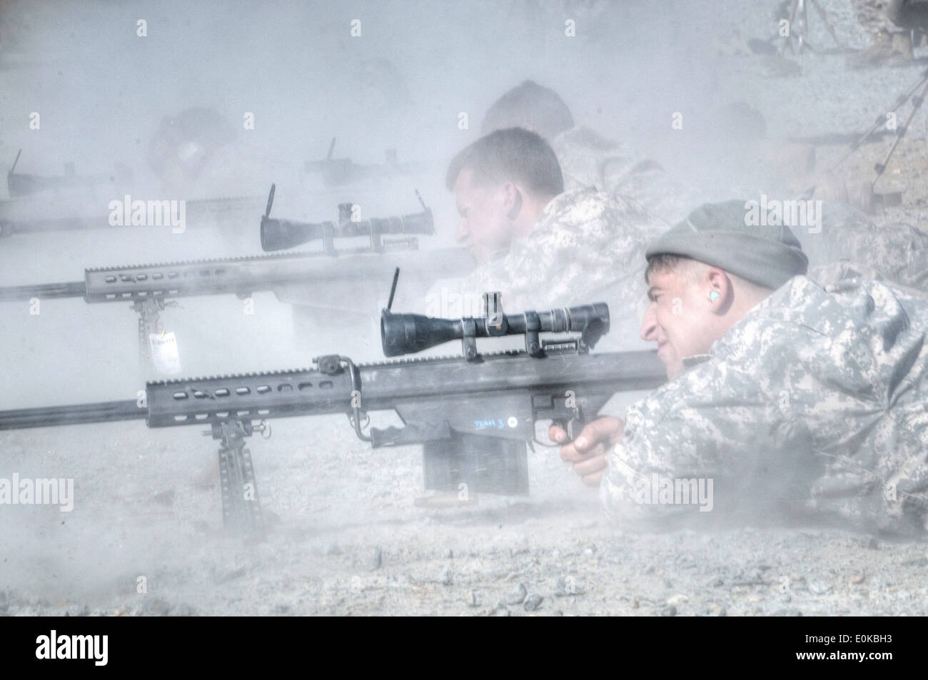 Barrett sniper rifle High Resolution 
