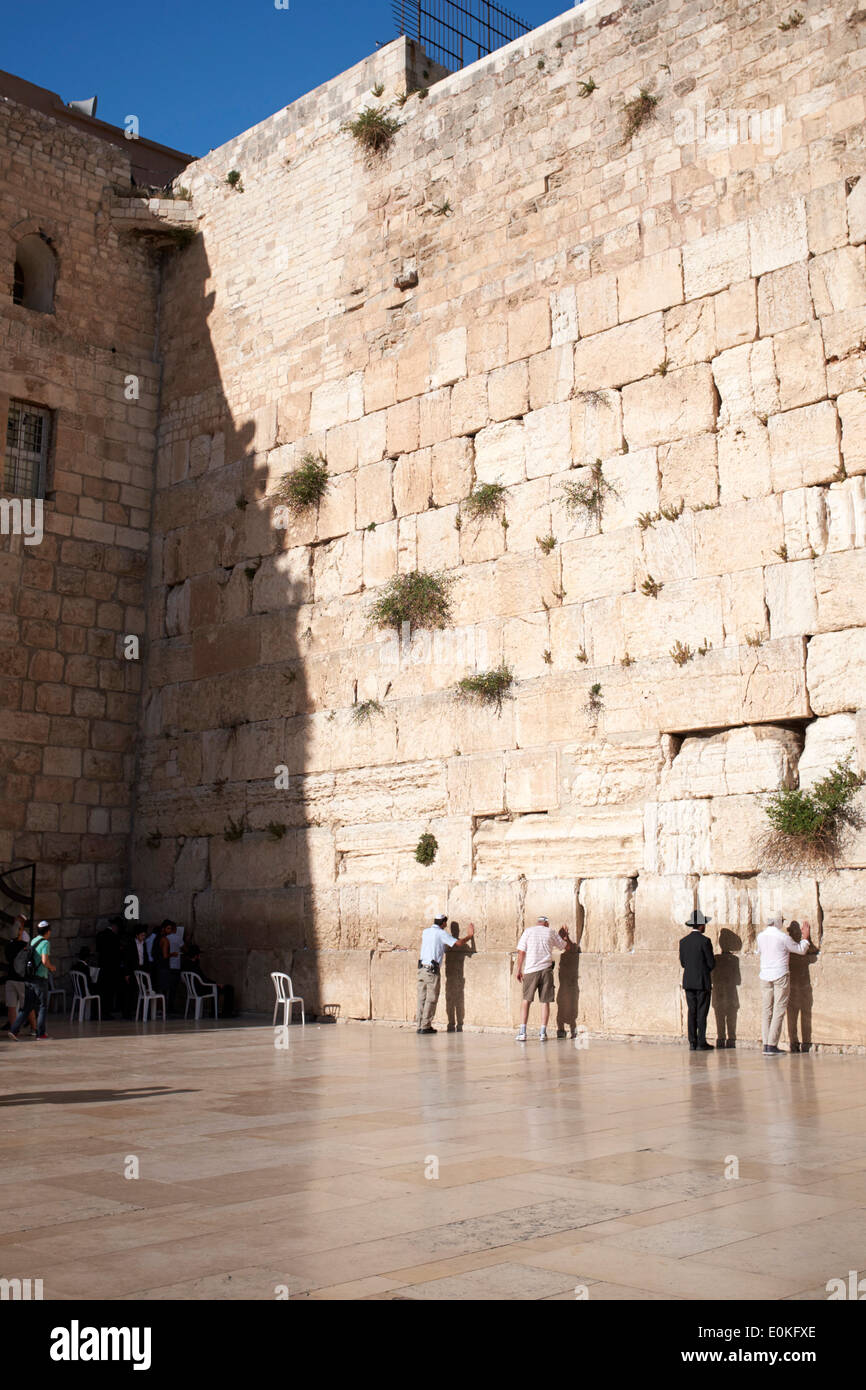 Wailing Wall, Jerusalem, Israel Stock Photo Alamy