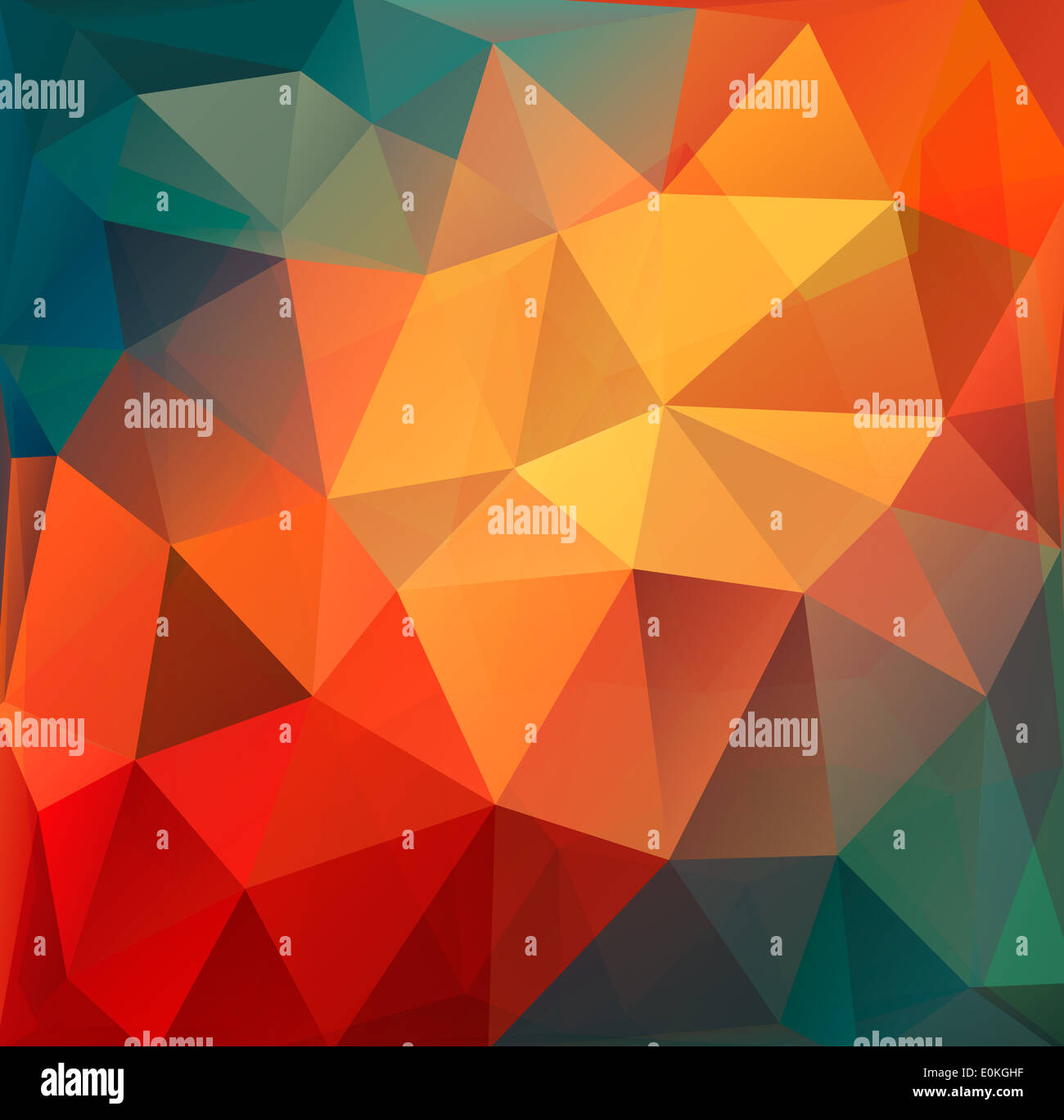 Colorful Polygon abstract background. Vector Stock Photo Alamy