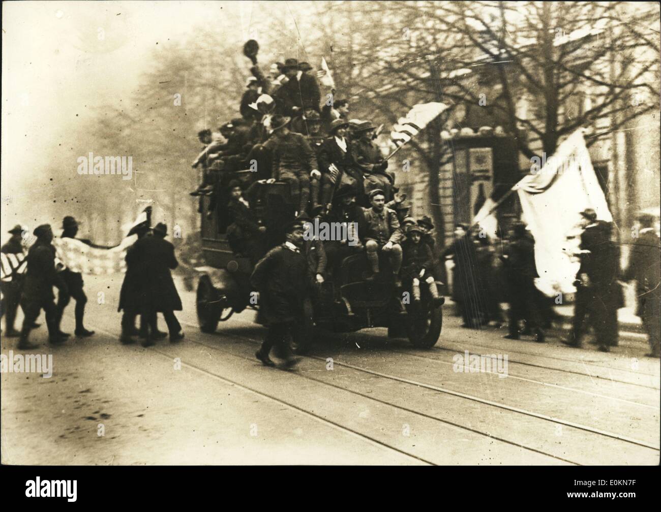 Nov. 11, 1918 - Armistice Day. German WWI Canon, 3rd Curiosity Exposition, Bastille, France ne Pictures U Stock Photo