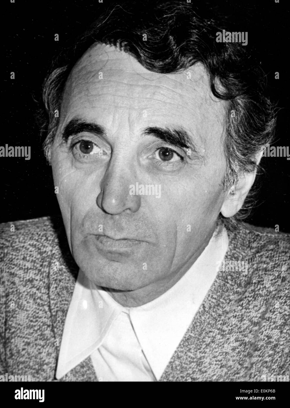 French armenian singer Black and White Stock Photos & Images - Alamy