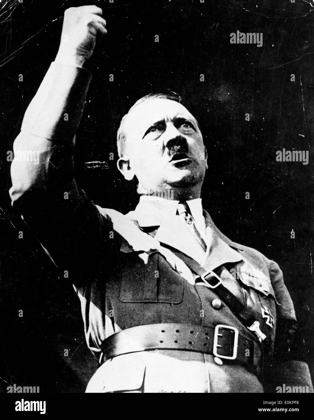Adolf Hitler Leader and Imperial Chancellor of Germany Stock Photo