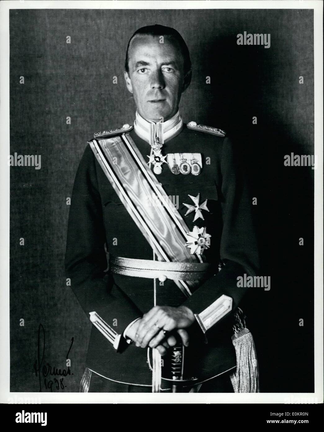 Mar. 03, 1938 - Count Folke Bernadotte. Stock Photo