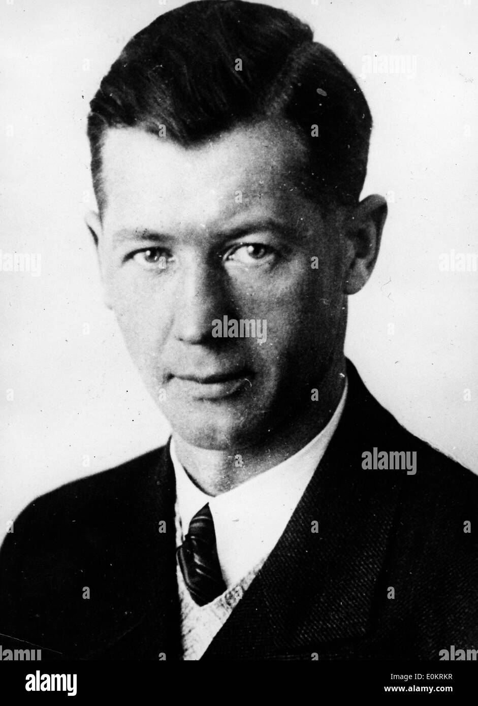 Jan. 01, 1940 - Munich, Germany - File Photo: circa 1940s. Nazi leader JOSEF TERBOVEN, the Reichskommissar of Norway, during Second World War. Stock Photo