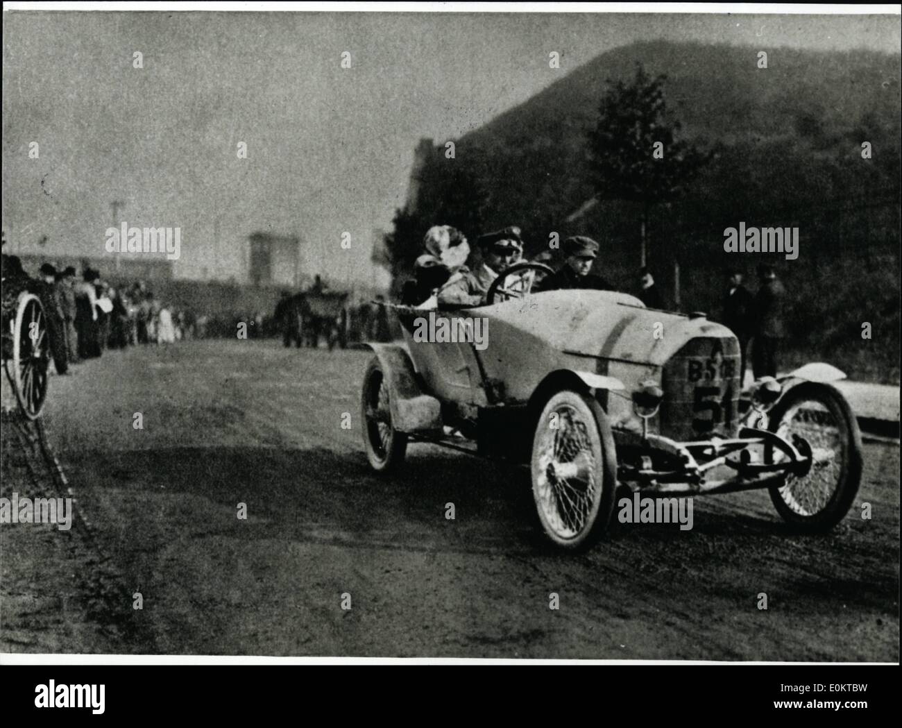 Jan. 30, 1951 - January 30Th 1991: 30Th Death/Day of Ferdinand Porsche January 30th 1951 Ferdinand Porsche, one of the most important and all round engineers of German car-factoring died in Stuttgart/West Germany. Born on September 3rd 1875 at Maffersdorf near Reichenverg/Nordohmen, Porsche first worked at electromobil-factoring. 1916 he became general manager of ''Austro Daimler'' Wiener Neustadt, after 7 years he went to the Daimler AG at Stuttgart Unterturjkheim and work out quite a lot of motorcars and lorries Stock Photo