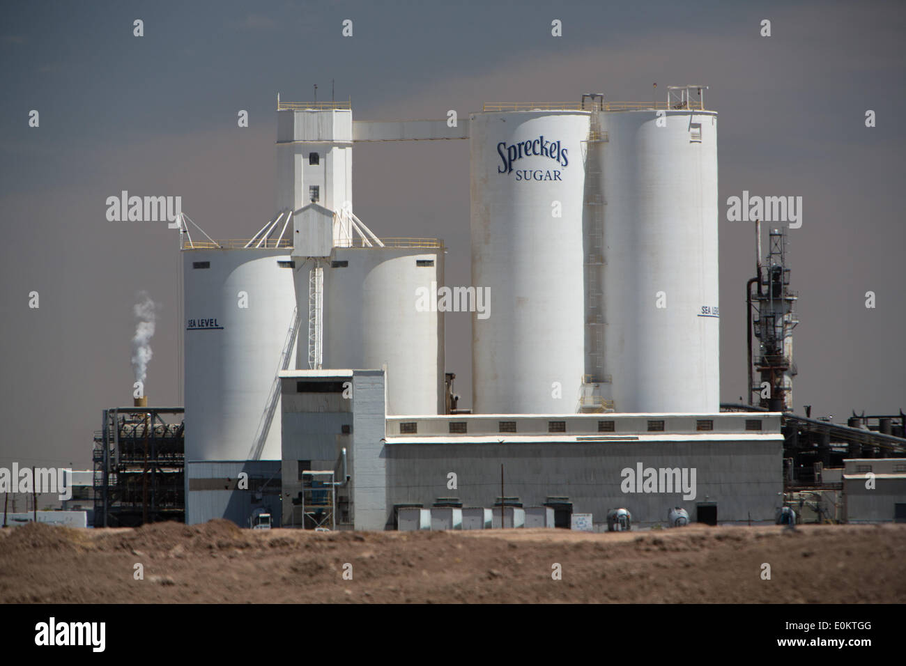 Spreckels Sugar refinery in Brawley in Imperial County, in April 2014