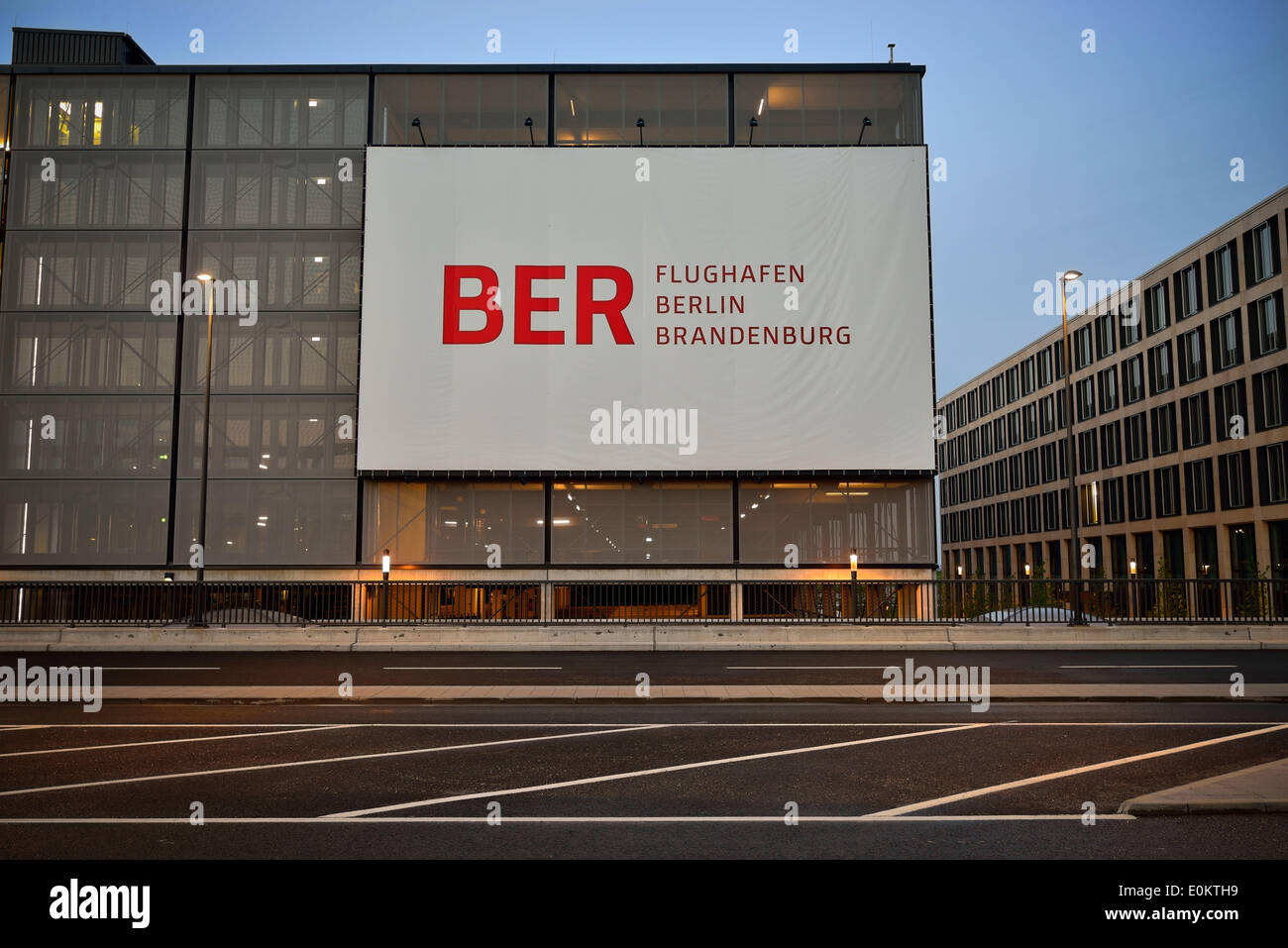 Berlin Brandenburg Airport (IATA: BER) is the new international airport of Berlin, capital of Germany. Originally planned to be opened in 2010, the airport has encountered a series of delays due to poor construction planning, management and execution. - 21 Stock Photo