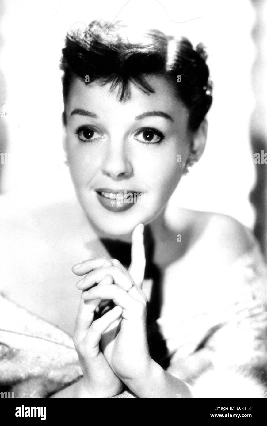 Portrait of actress and singer Judy Garland Stock Photo