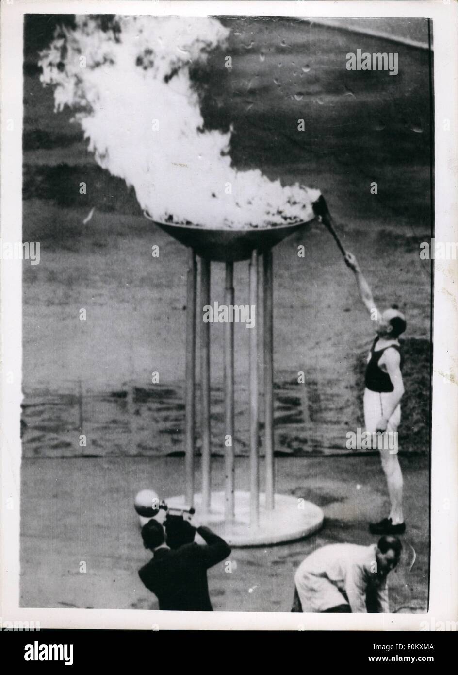 Jul. 07, 1952 Olympic World Photo Pool. Official opening of 1952 Olympic at Helsinki Paavo