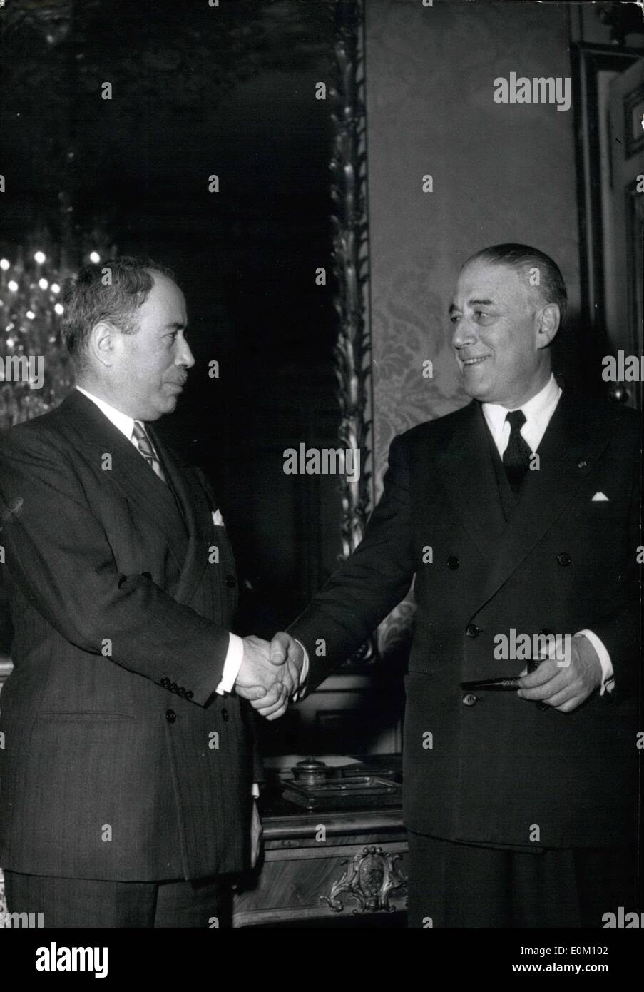 Jan 01 1953 rene mayer takes over hires stock photography and images