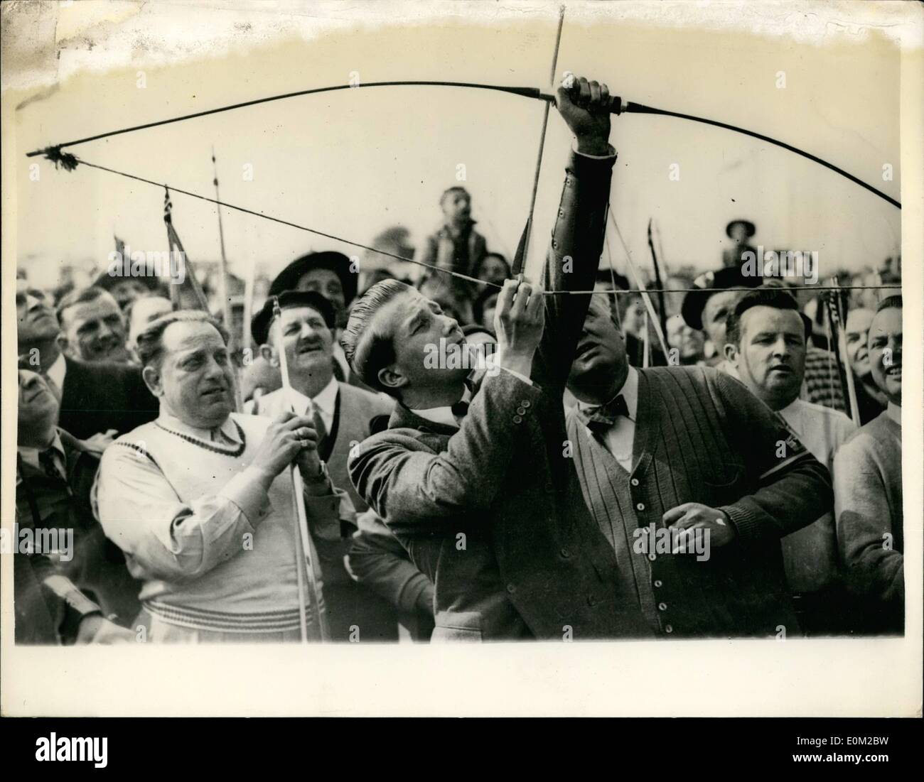 Apr. 04, 1953 The Royal Bowman Prince Albert Inaugurates Archery