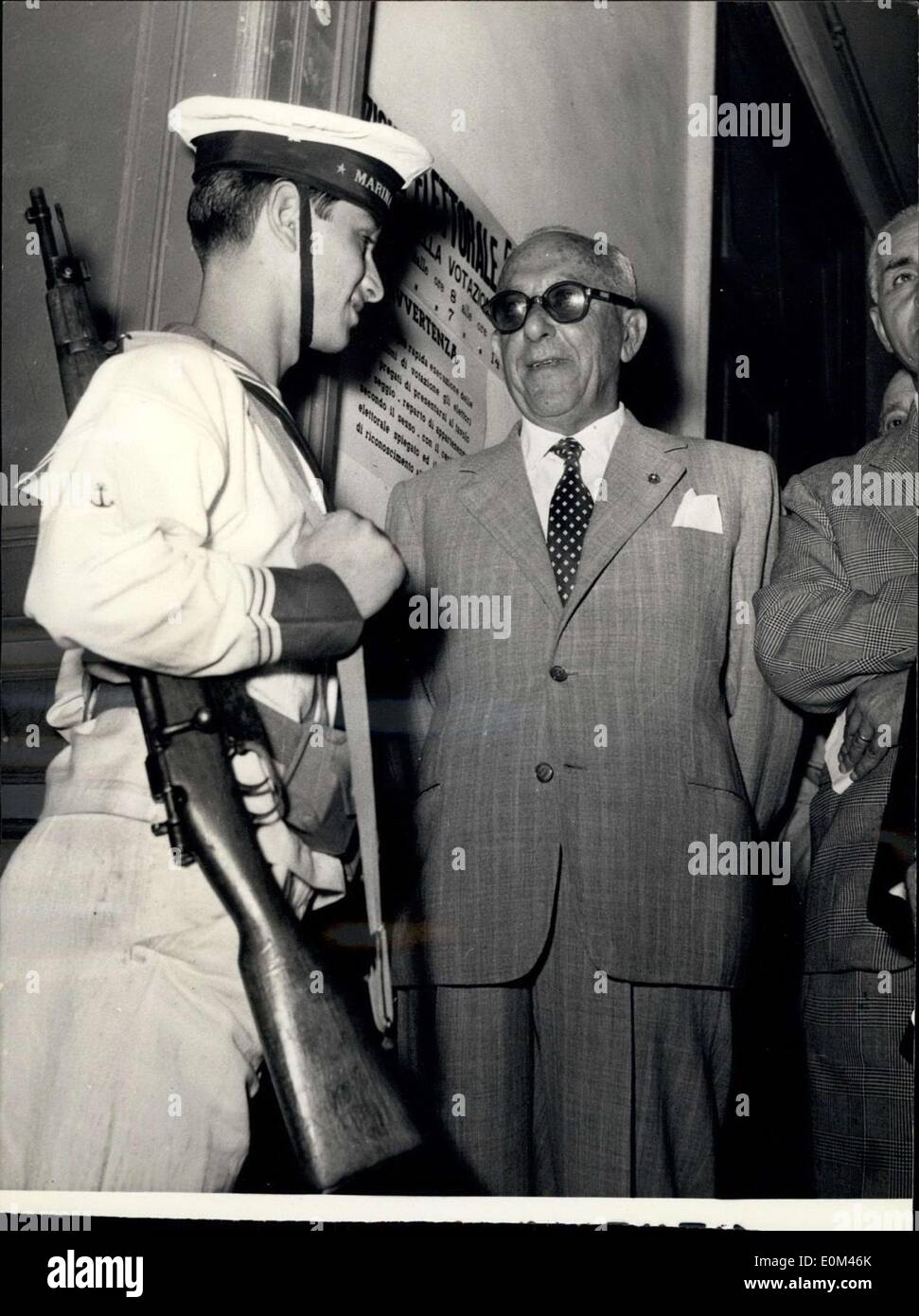 Jun. 07, 1953 Italian Elections Stock Photo Alamy