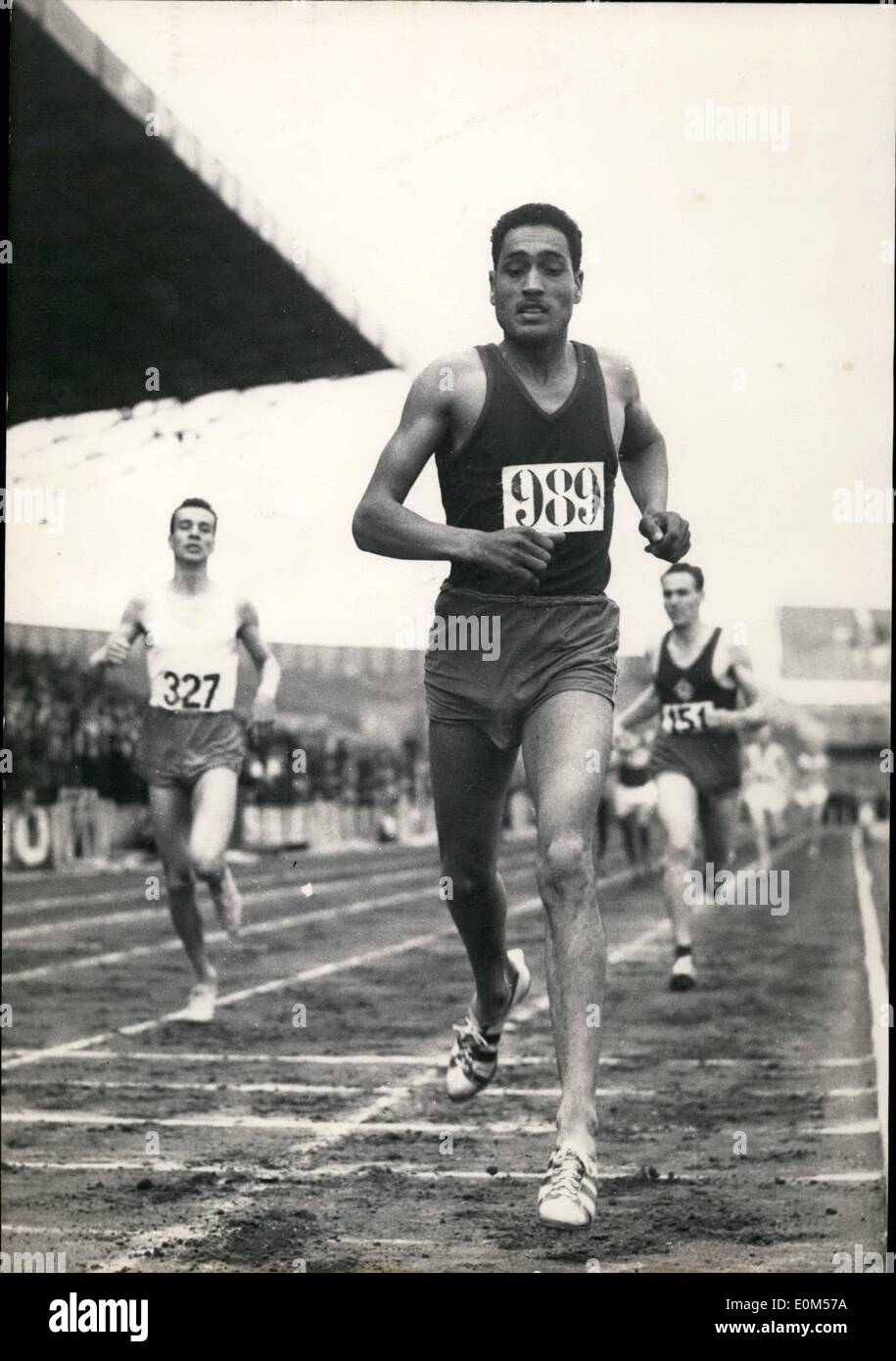 Jul 07 1953 Athletic Games National Championship At Colomber El 