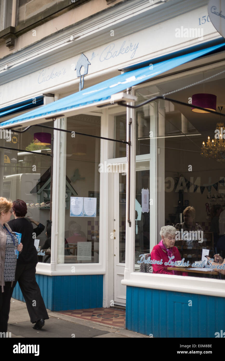 Cuckoo's Bakery, in Edinburgh, Scotland Stock Photo Alamy