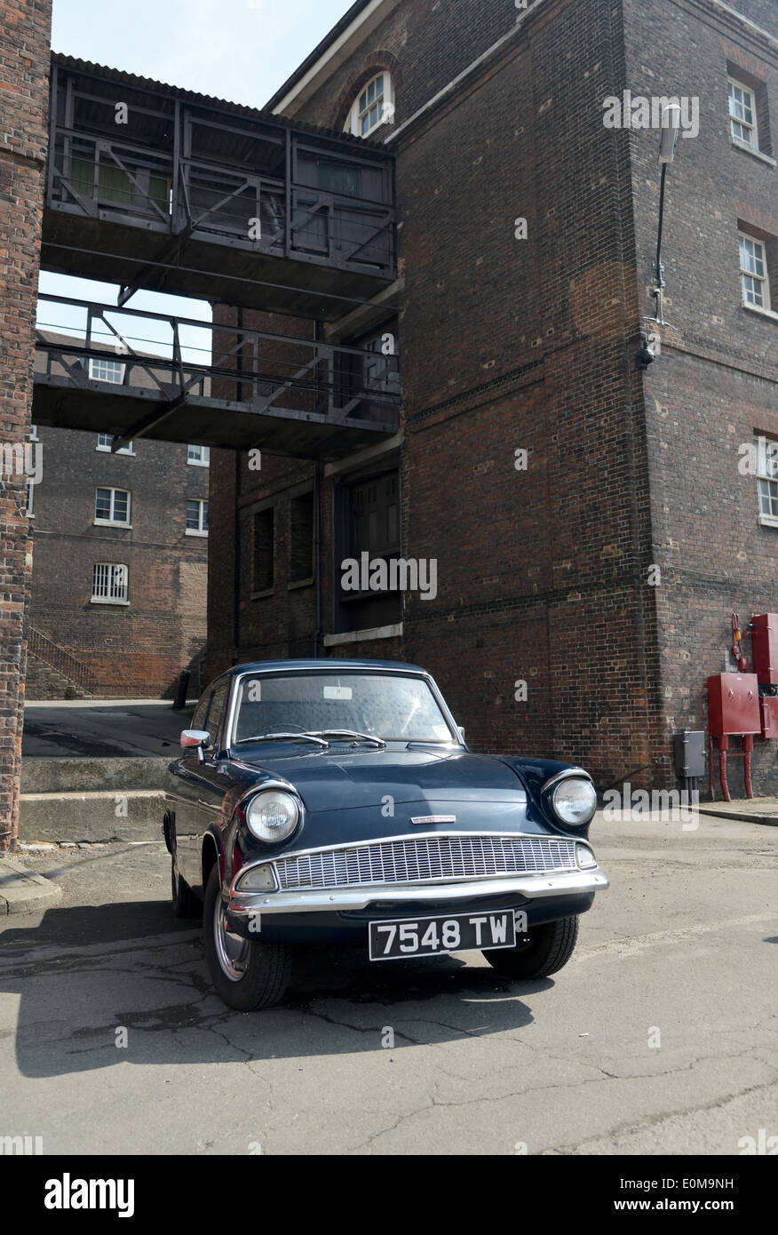Chatham Dockyard classic car show Stock Photo Alamy