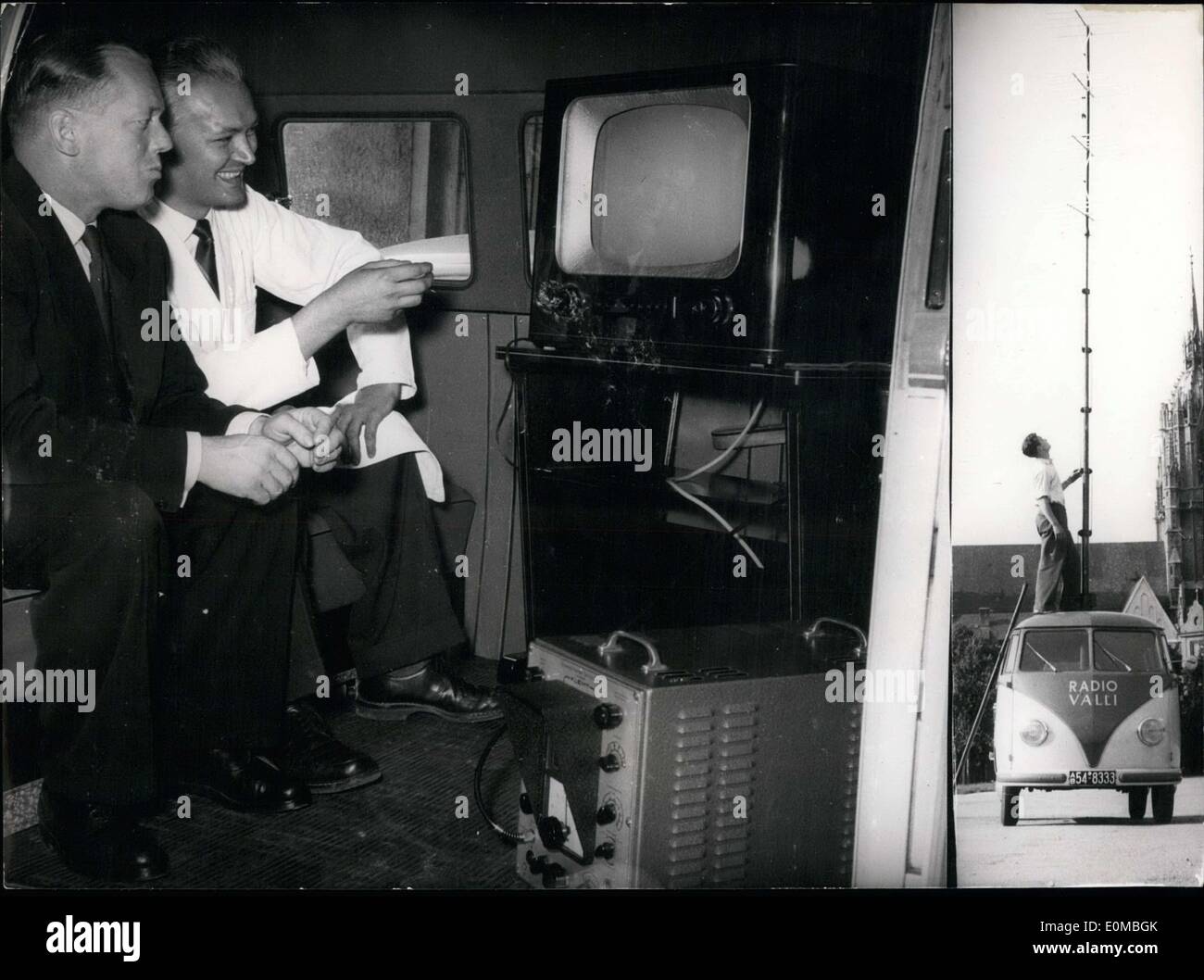 Jul. 27, 1954 The Munich television company Valli has constructed the