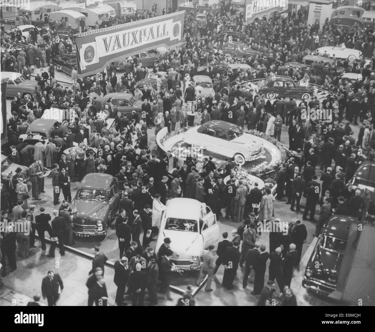 Oct. 01, 1954 - London, England, United Kingdom - The 1954 Auto Show at ...
