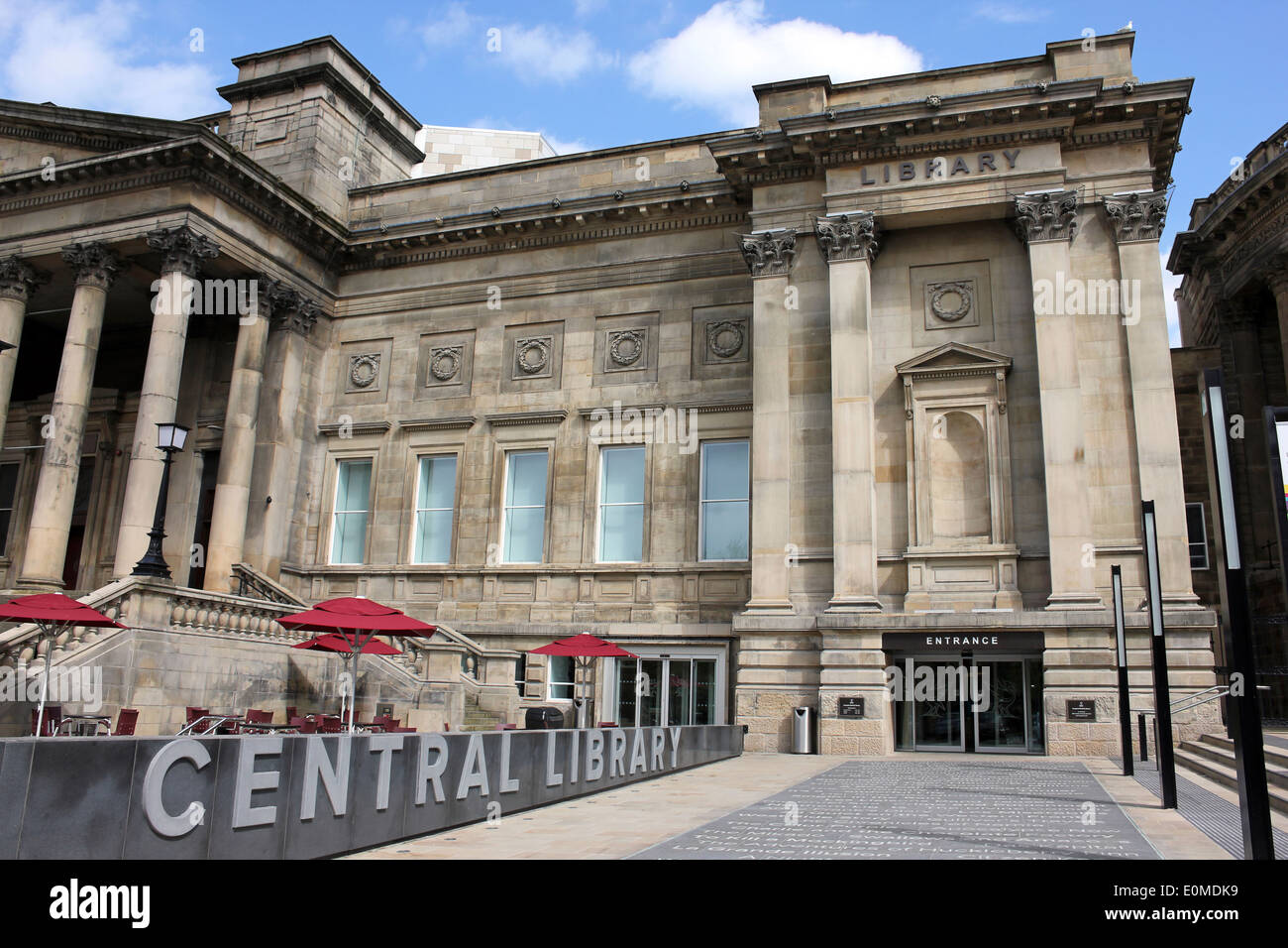 Liverpool Central Library, Merseyside, UK Stock Photo