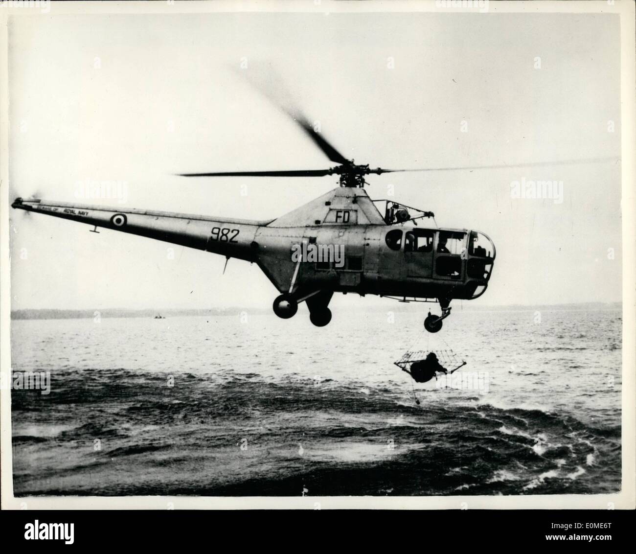 Jan. 01, 1955 - Helicopter Rescue & Royal Navy Adopts New Apparatus The ...