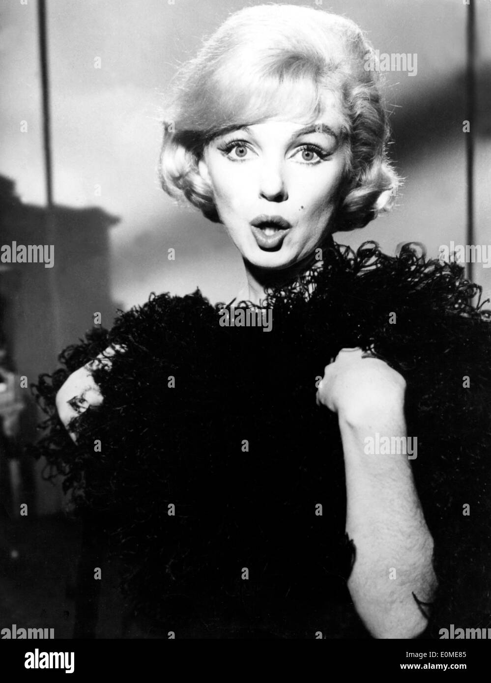 Portrait of actress Marilyn Monroe Stock Photo