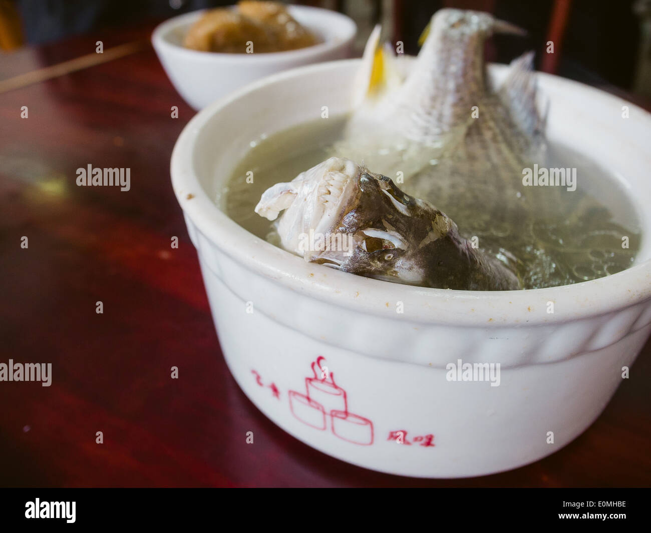 SHAPO, XIAMEN, FUJIAN Fish Soup food Stock Photo