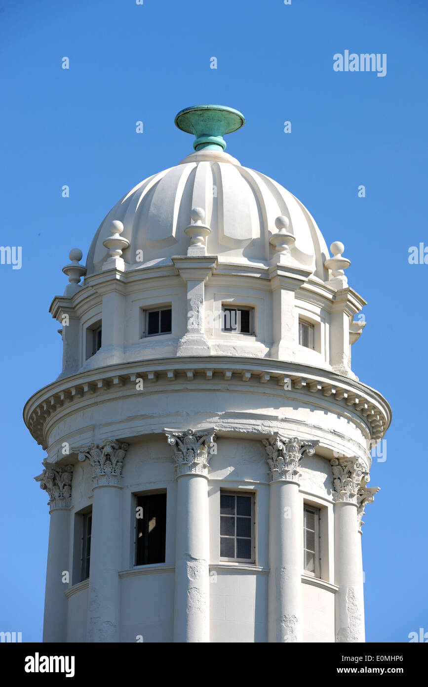 The Pepperpot tower building property Queens Park Brighton Stock Photo