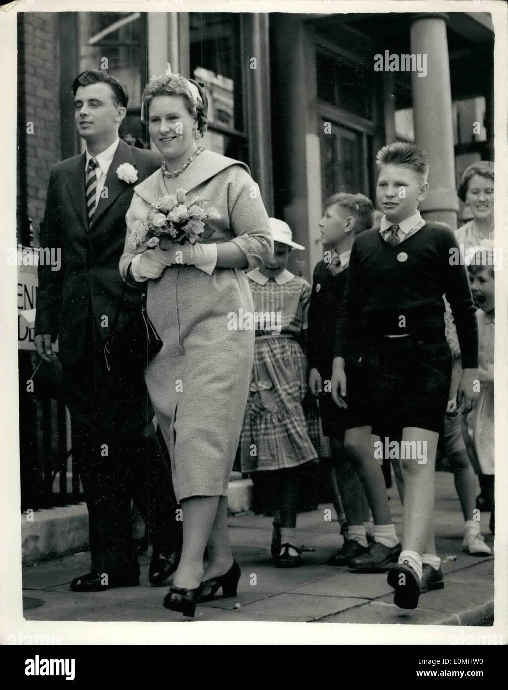 Aug. 08, 1955 - MRS SISPERA MARRIES HER SUDETEN-GERMAN FIANCE AT ...