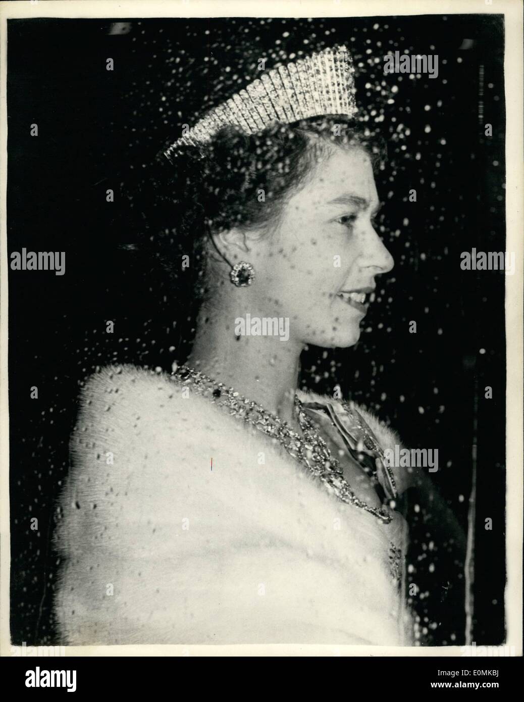 Queen elizabeth 1955 hires stock photography and images Alamy