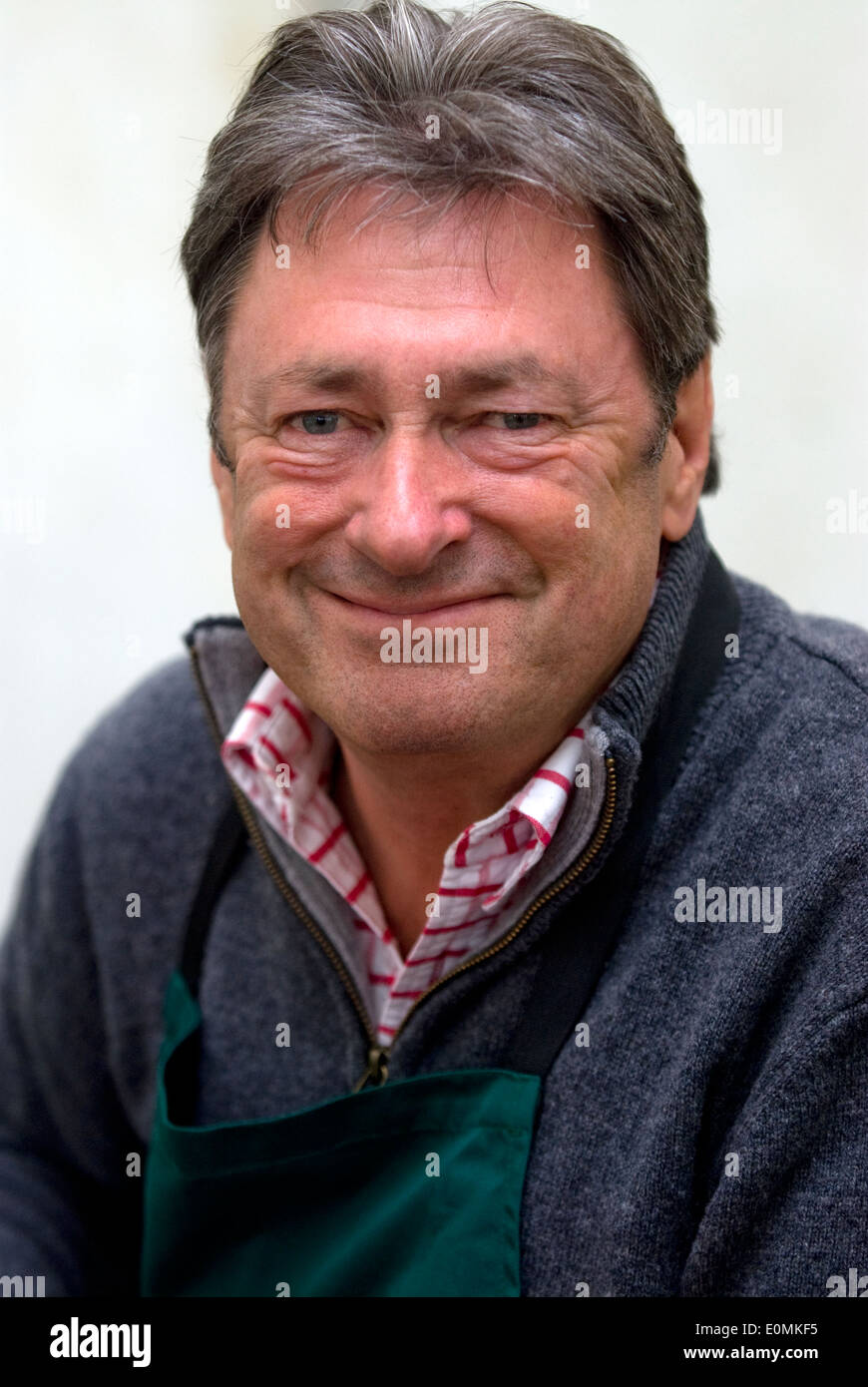 Celebrity gardener Alan Titchmarsh at a Grow For It event, Royal School, Hindhead, Surrey, UK. Stock Photo