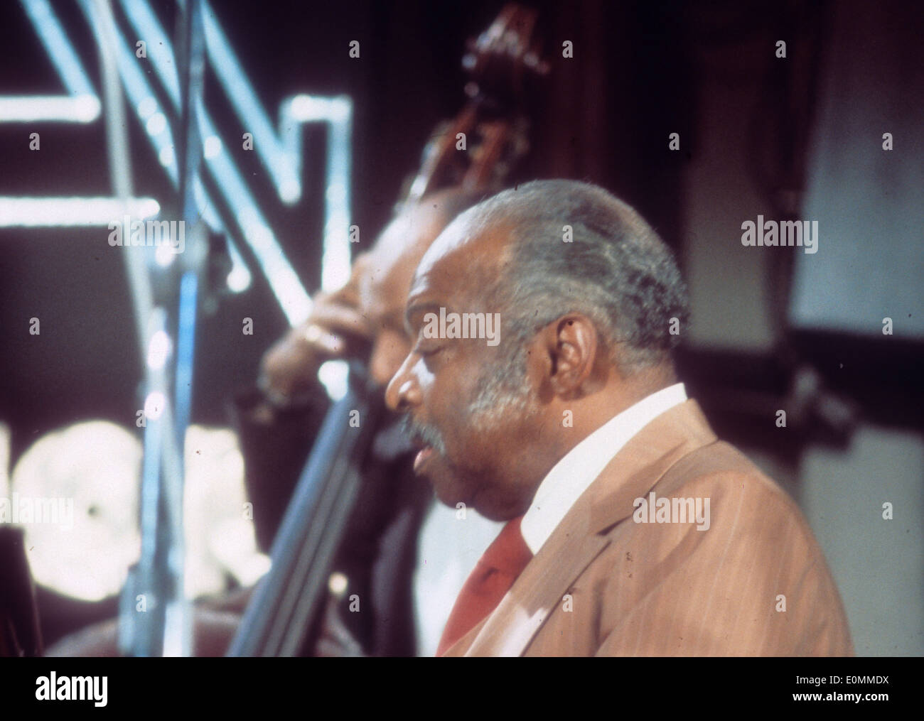 COUNT BASIE (1904-1984) US jazz musician about 1980. Photo D. Munday Stock Photo