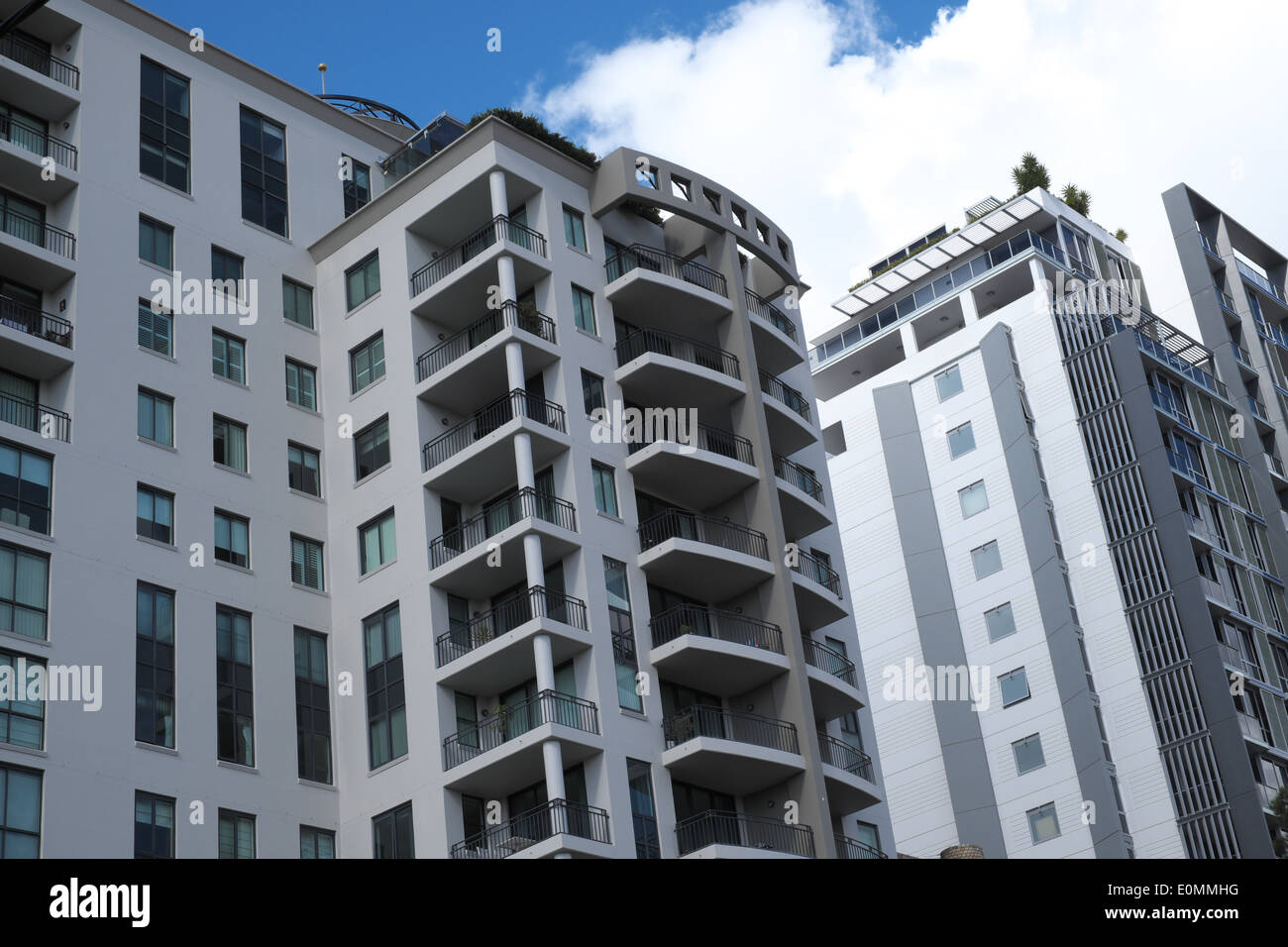 residential apartment building in miller street,north sydney Stock