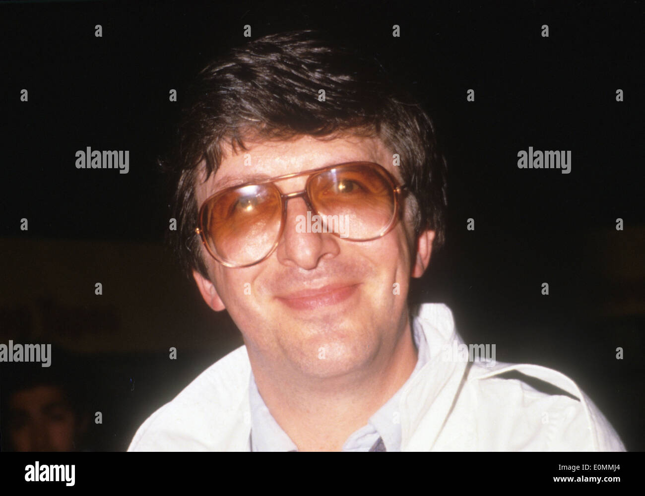 SIMON BATES  English DJ about 1985 Stock Photo