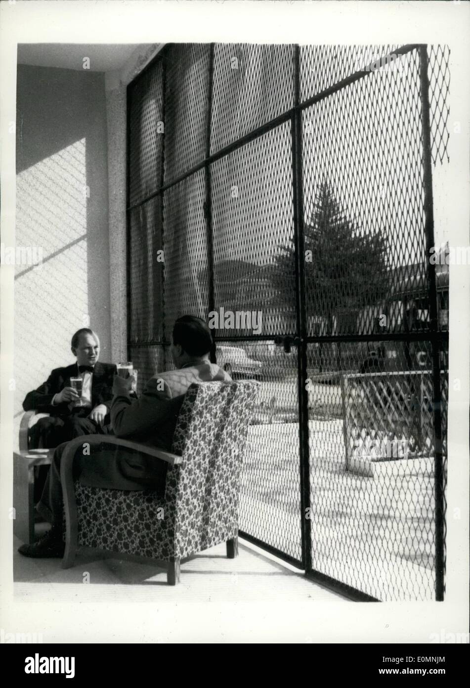 Wire cage protection bars apartments against bomb outrages in nicosia