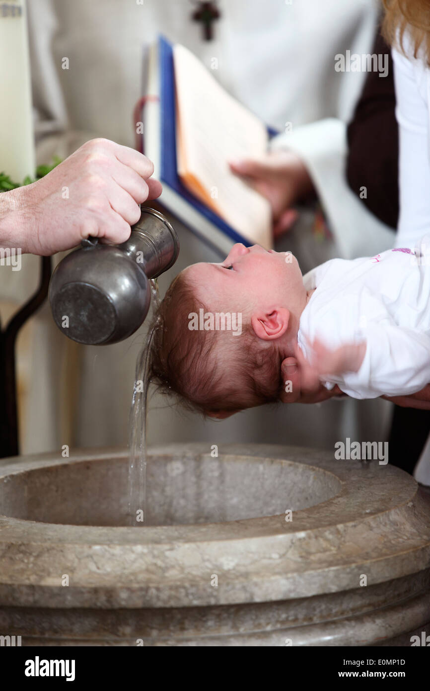 Baptism basin hi-res stock photography and images - Alamy